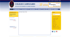 Desktop Screenshot of colegiocampanario.cl